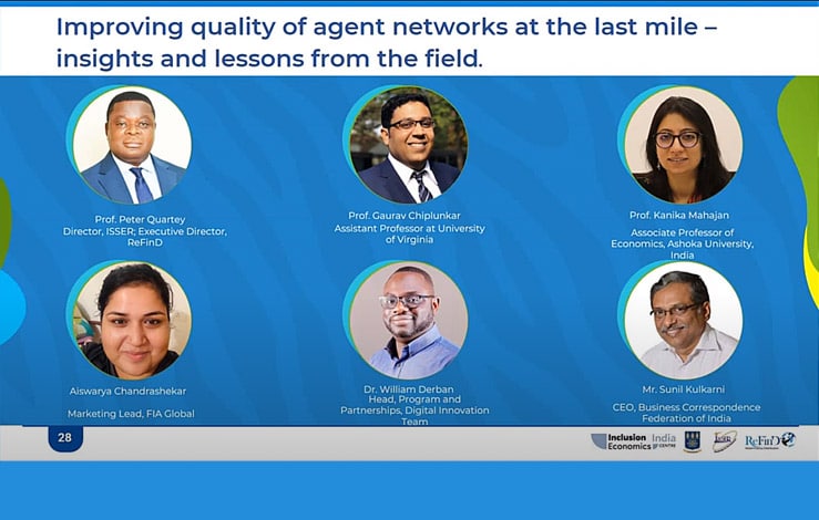 Slide from IEIC webinar - Improving Last Mile Access to Quality Agent Services in India