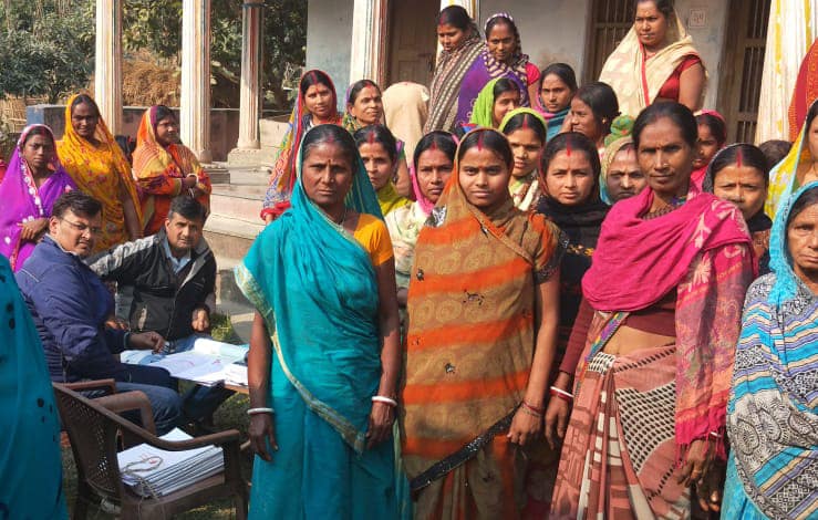 10 Years of Jan-Dhan Yojana - image of women at CSP